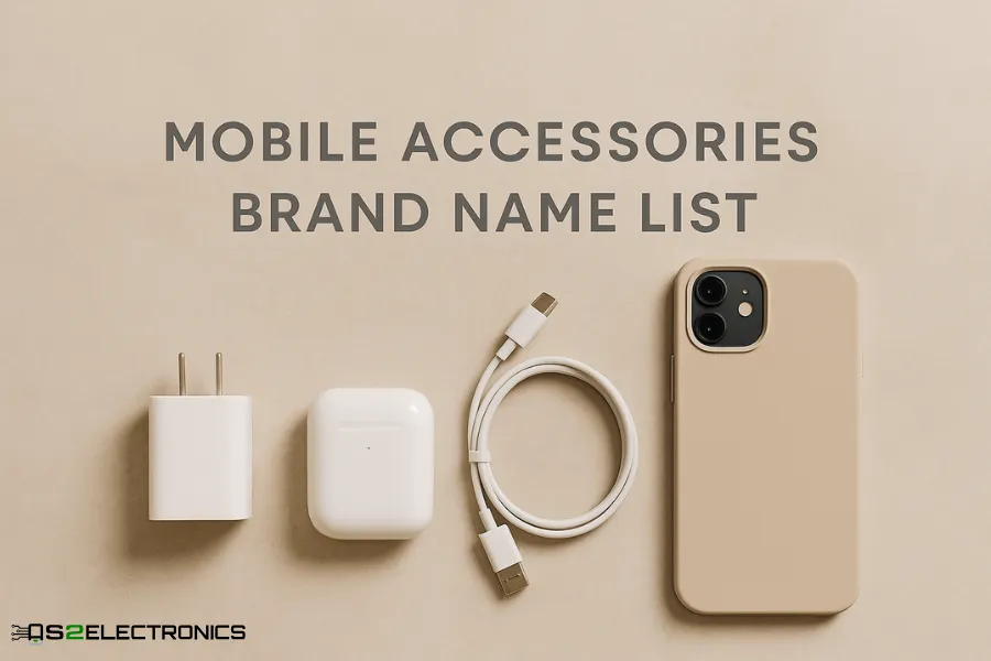 Mobile Accessories Online in UK 2025 | Best Phone Cases, Chargers, Earbuds & Gadgets